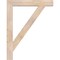Ekena Millwork Traditional Block Smooth Bracket, Douglas Fir, 3 1/2"W x 28"D x 36"H BKT04X28X36TRA05SDF - alternate 4